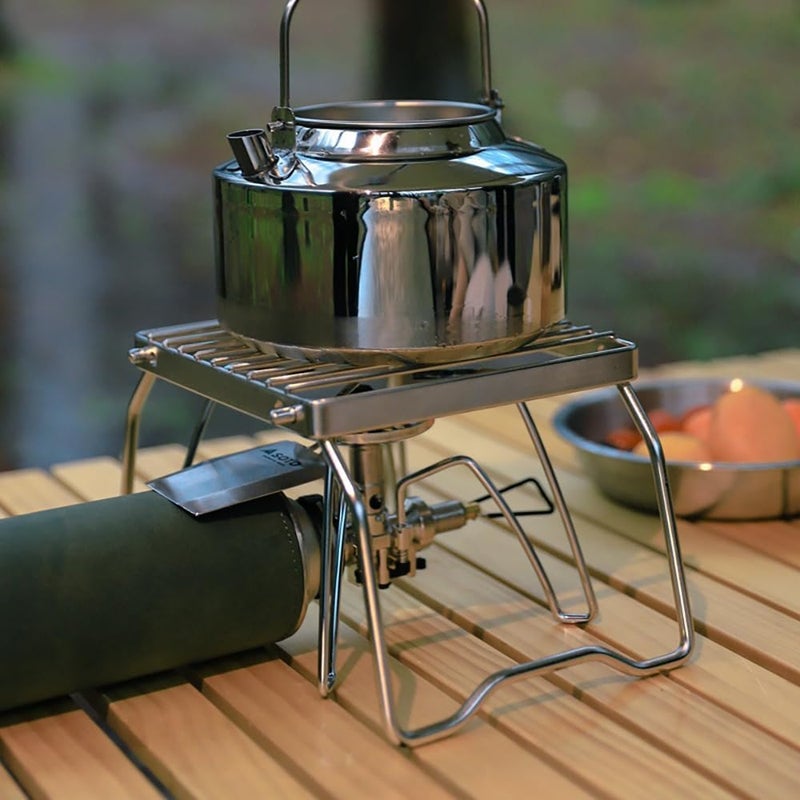 Takelablaze Camp Grill Portable Outdoor Grill Stainless Steel Folding Compact BBQ Camping Hiking Picnics - Image 2